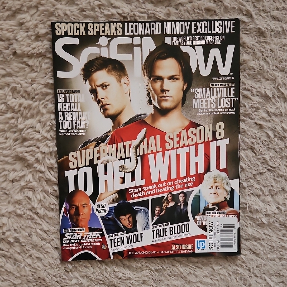 *PRICE FIRM* Supernatural SciFiNow Collectors Magazine - #69 - Printed In UK